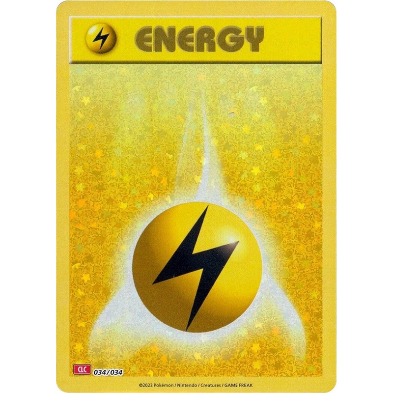 Basic Lightning Energy [Trading Card Game Classic]