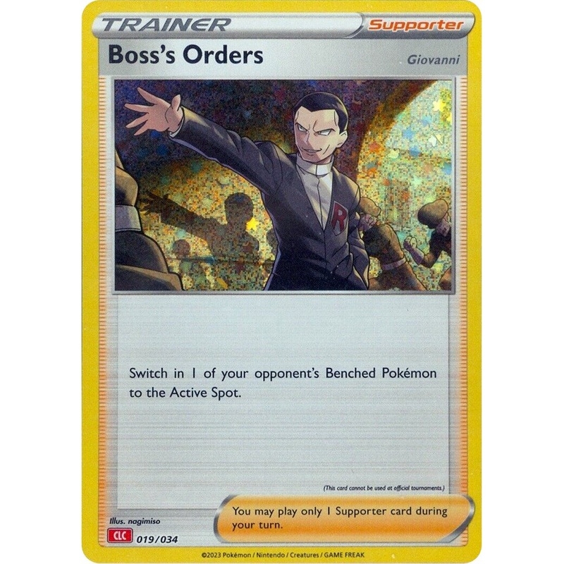 Boss's Orders (CLC) [Trading Card Game Classic]
