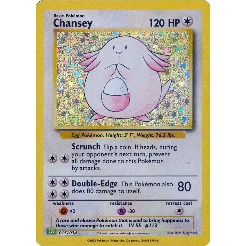Chansey [Trading Card Game Classic]