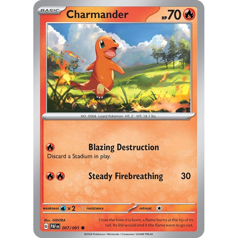 Charmander (007/091) [Scarlet & Violet: Paldean Fates]
