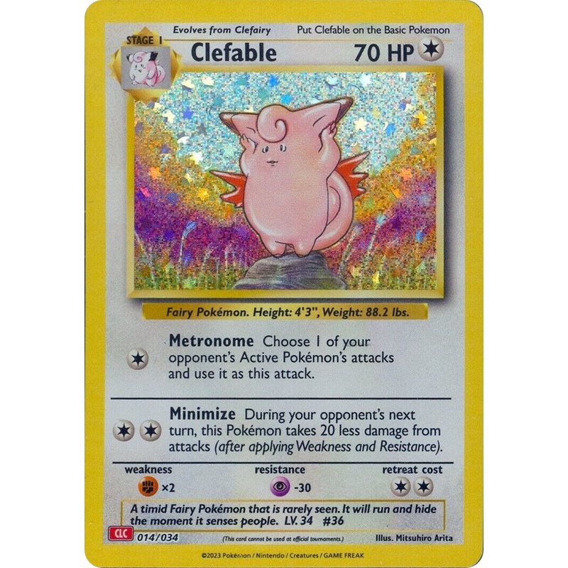 Clefable [Trading Card Game Classic]