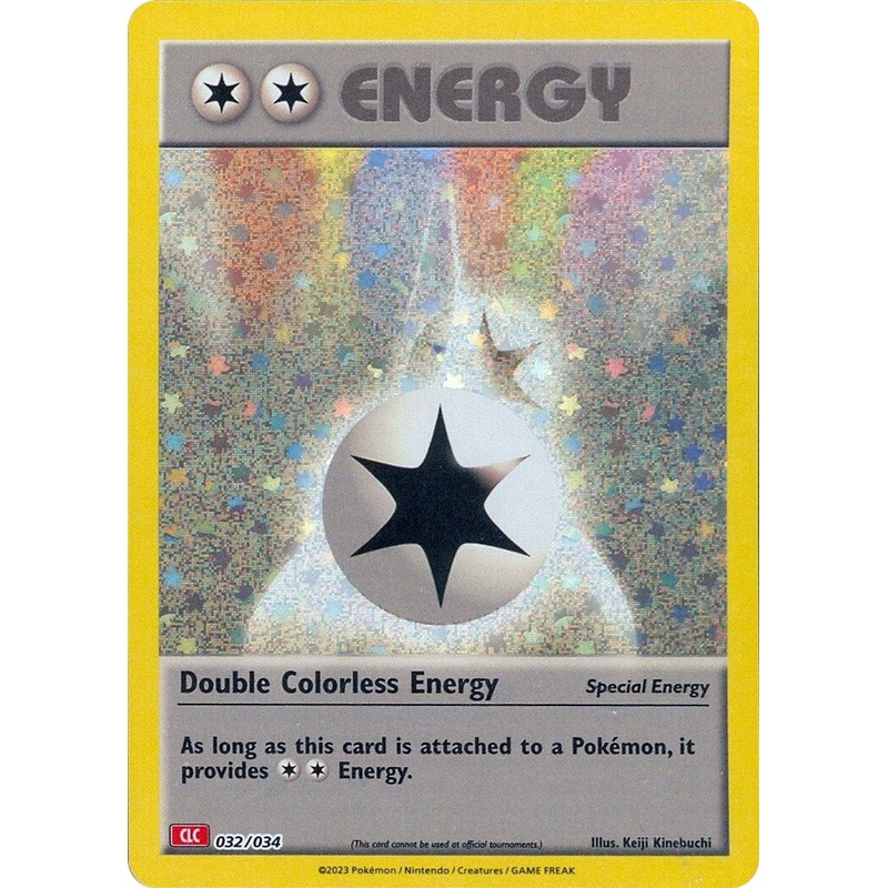 Double Colorless Energy (CLC) [Trading Card Game Classic]