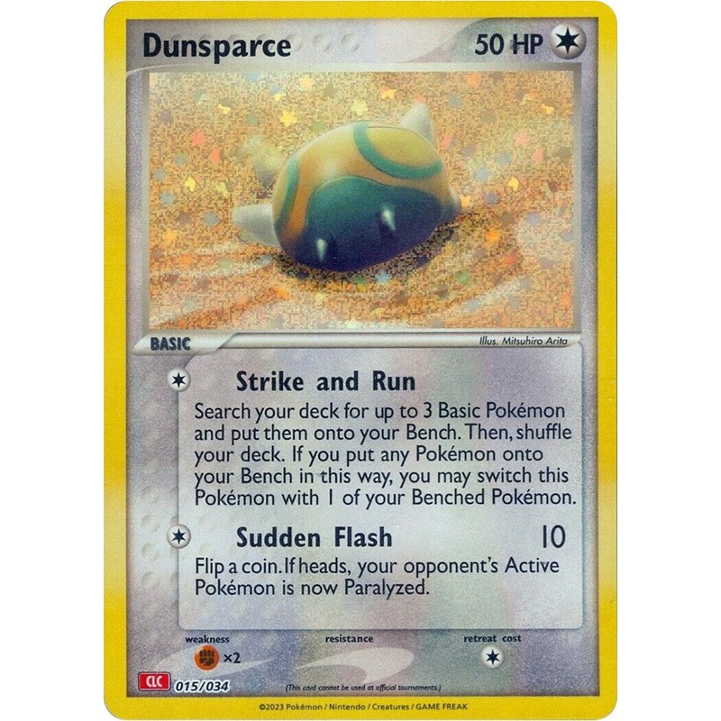 Dunsparce [Trading Card Game Classic]