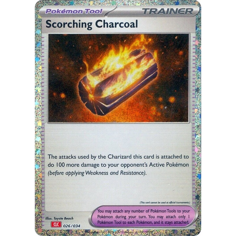 Scorching Charcoal [Trading Card Game Classic]