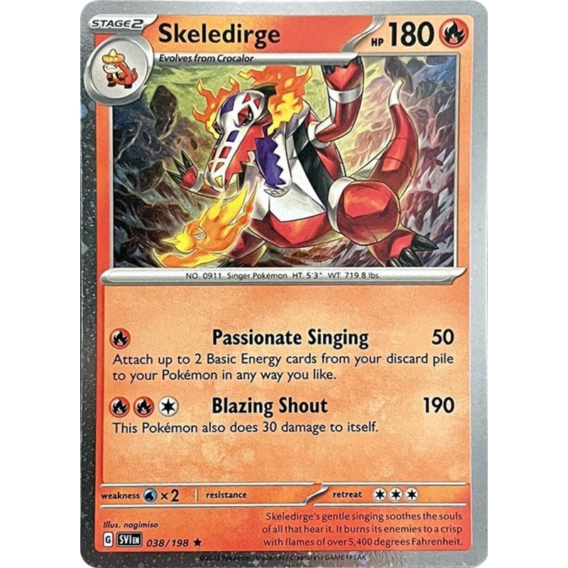 Skeledirge (038/198) (Cosmos Holo) [Miscellaneous Cards]