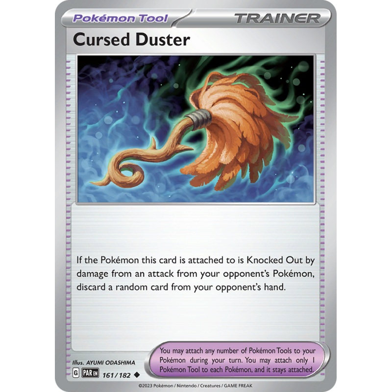 Cursed Duster (161/182) [Scarlet & Violet: Paradox Rift]