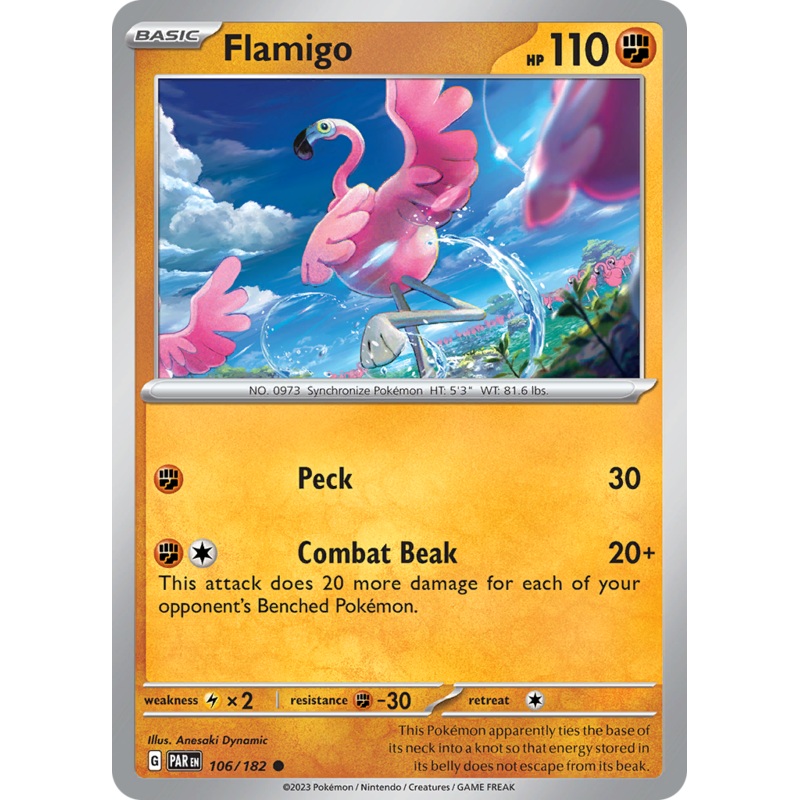 Flamigo (106/182) [Scarlet & Violet: Paradox Rift]