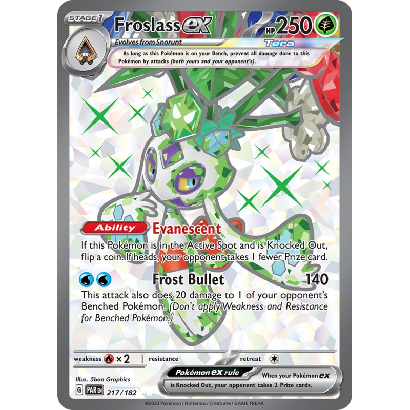Froslass ex (217/182) [Scarlet & Violet: Paradox Rift]