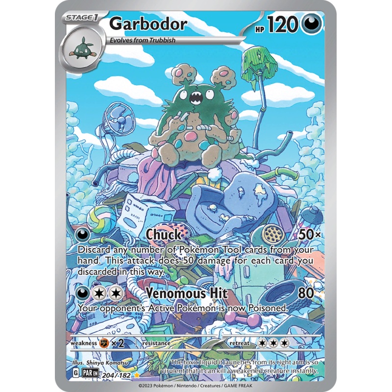Garbodor (204/182) [Scarlet & Violet: Paradox Rift]