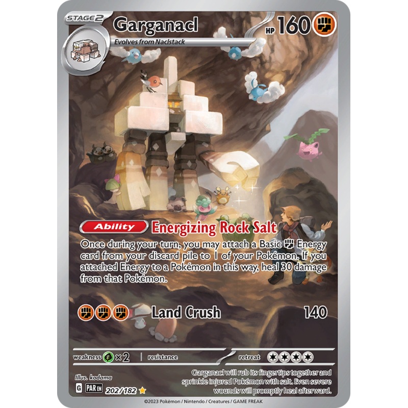 Garganacl (202/182) [Scarlet & Violet: Paradox Rift]