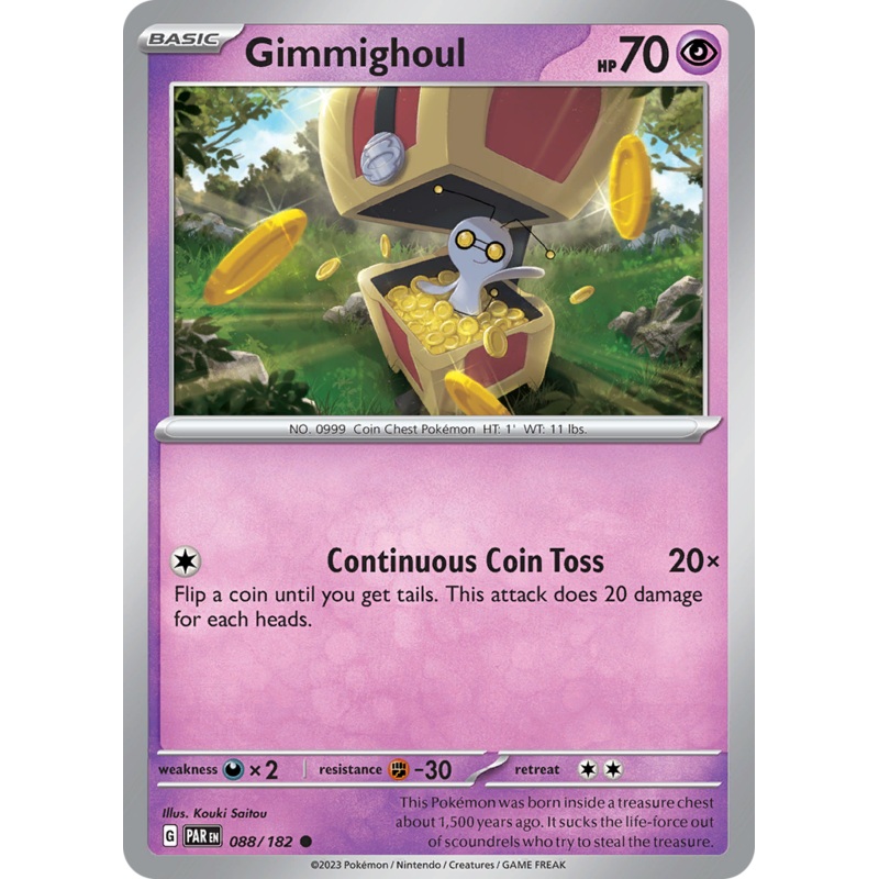 Gimmighoul (088/182) [Scarlet & Violet: Paradox Rift]