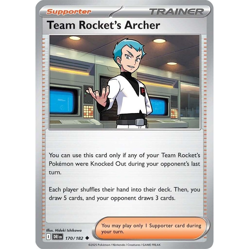 Team Rocket's Archer (170/182) [Scarlet & Violet: Destined Rivals]