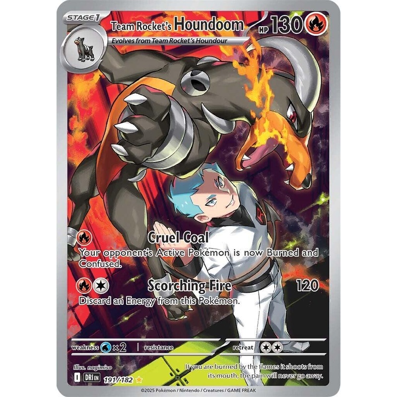 Team Rocket's Houndoom (191/182) [Scarlet & Violet: Destined Rivals]