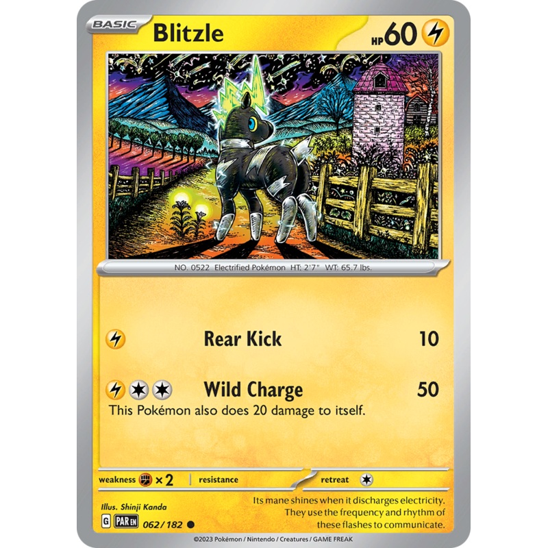 Blitzle (062/182) [Scarlet & Violet: Paradox Rift]