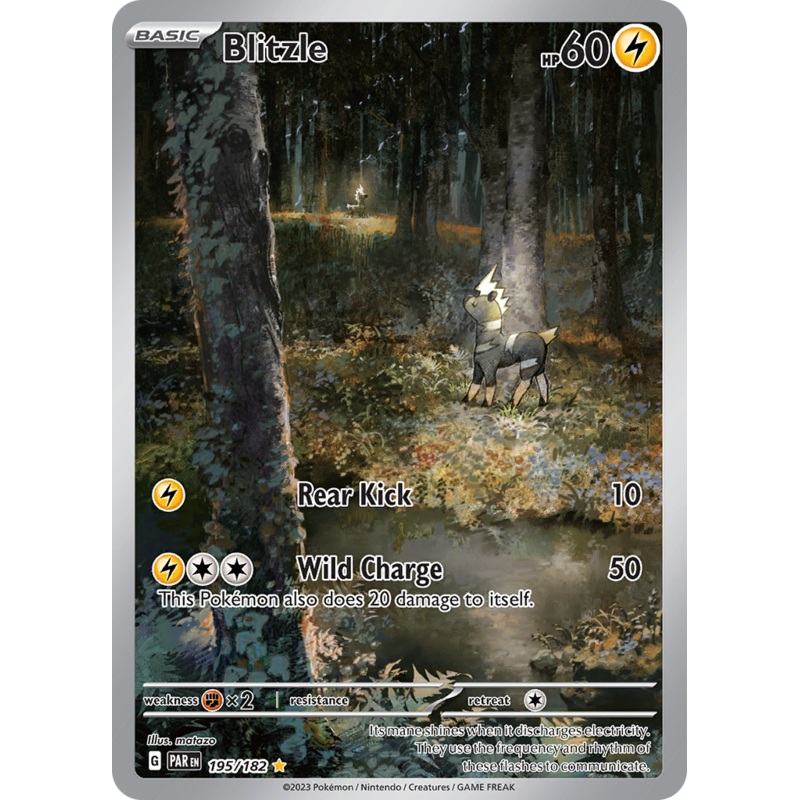 Blitzle (195/182) [Scarlet & Violet: Paradox Rift]