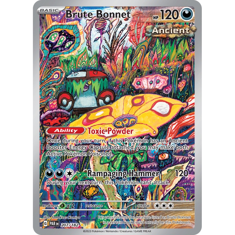 Brute Bonnet (207/182) [Scarlet & Violet: Paradox Rift]