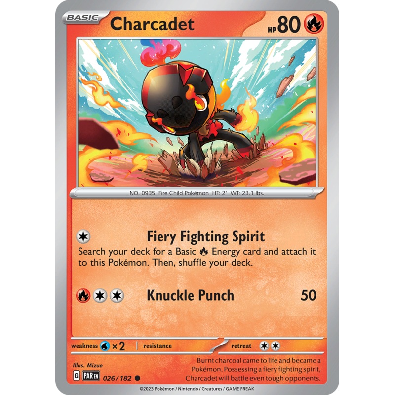 Charcadet (026/182) [Scarlet & Violet: Paradox Rift]