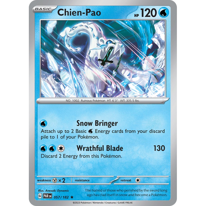 Chien-Pao (057/182) [Scarlet & Violet: Paradox Rift]