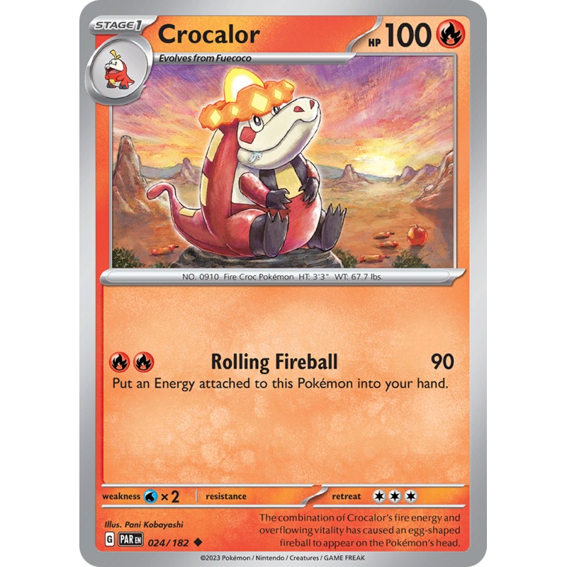 Crocalor (024/182) [Scarlet & Violet: Paradox Rift]
