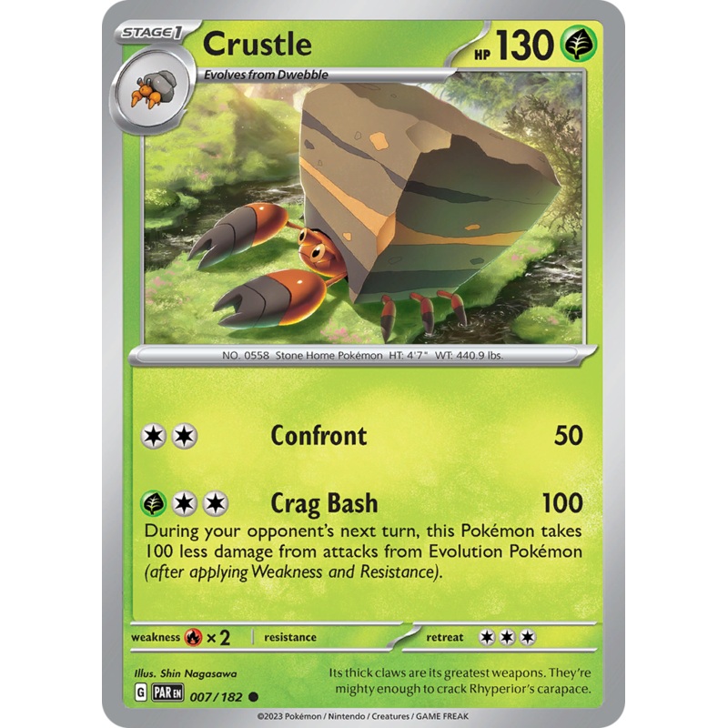 Crustle (007/182) [Scarlet & Violet: Paradox Rift]