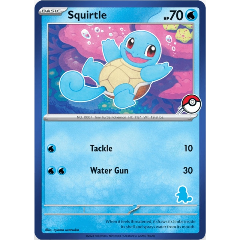 Squirtle (Blue Border) [My First Battle]