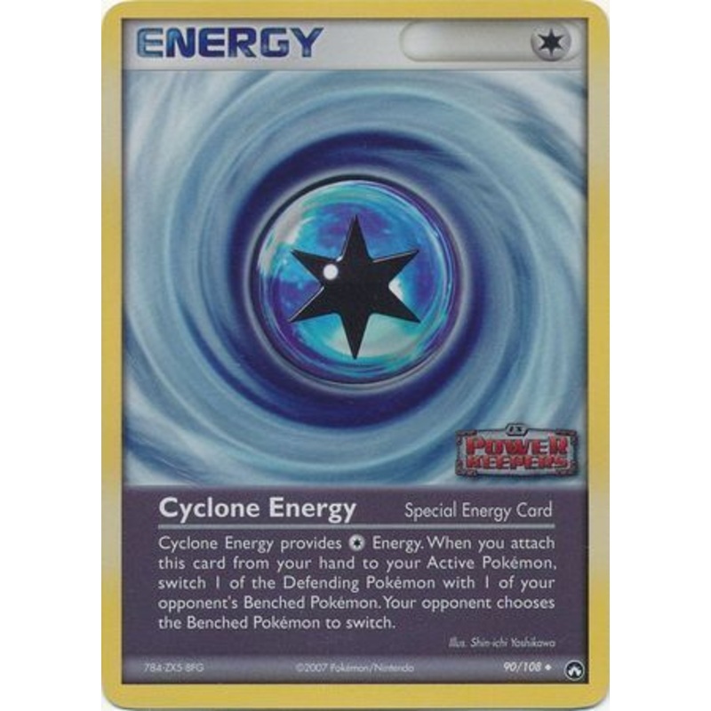 Cyclone Energy (90/108) (Stamped) [EX: Power Keepers]
