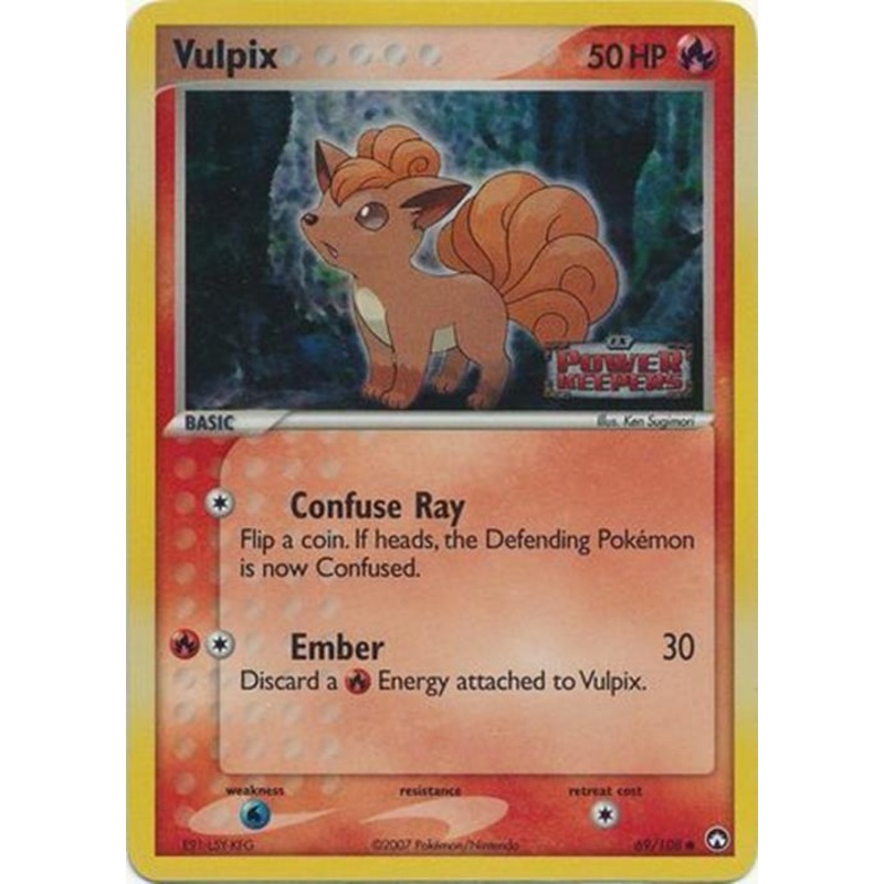 Vulpix (69/108) (Stamped) [EX: Power Keepers]