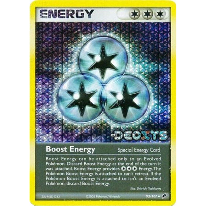 Boost Energy (93/107) (Stamped) [EX: Deoxys]