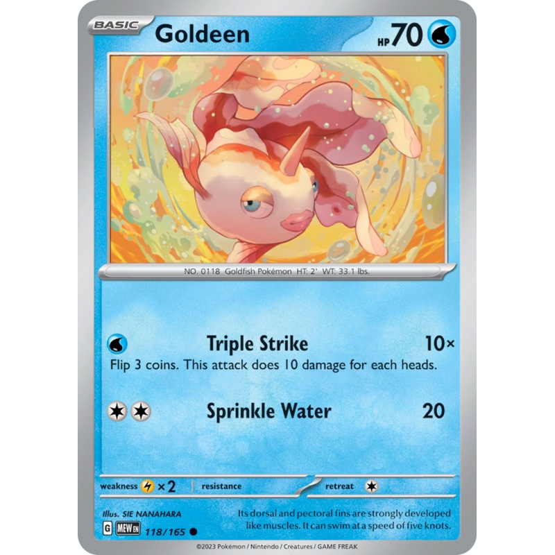 Goldeen (118/165) [Scarlet & Violet 151]