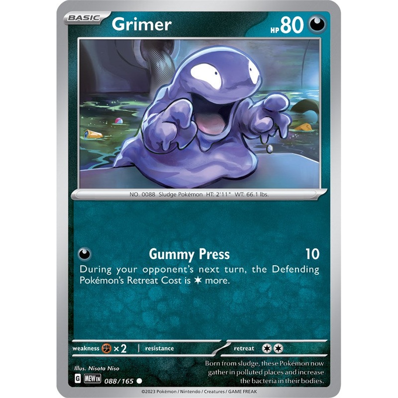 Grimer (088/165) [Scarlet & Violet 151]