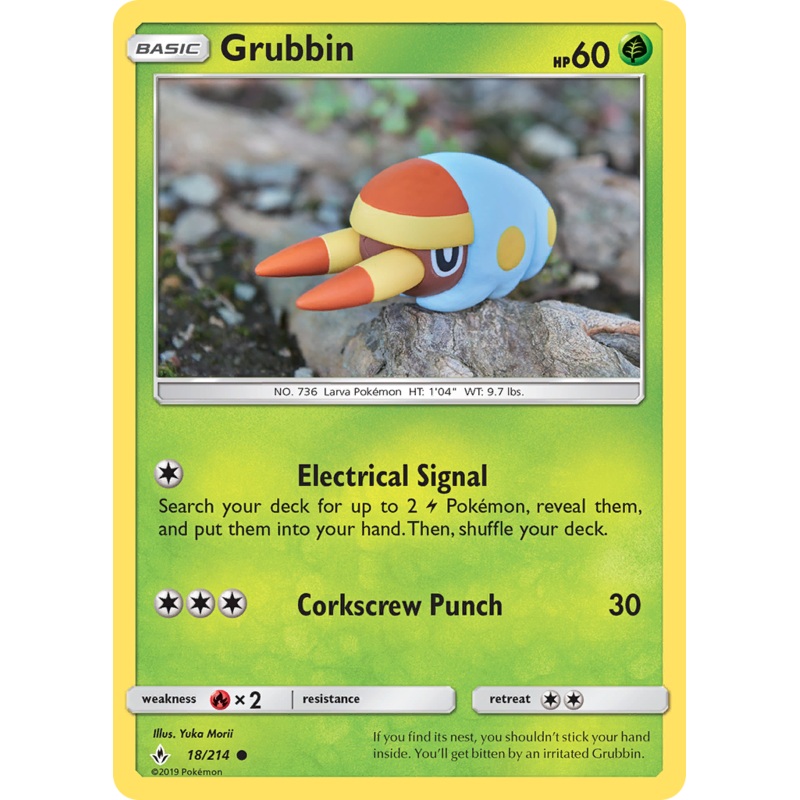 Grubbin (18/214) [Sun & Moon: Unbroken Bonds]