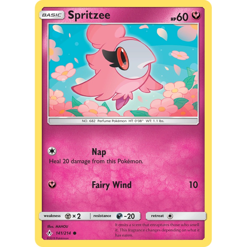 Spritzee (141/214) [Sun & Moon: Unbroken Bonds]