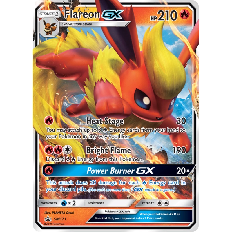 Flareon GX (SM171) [Sun & Moon: Black Star Promos]