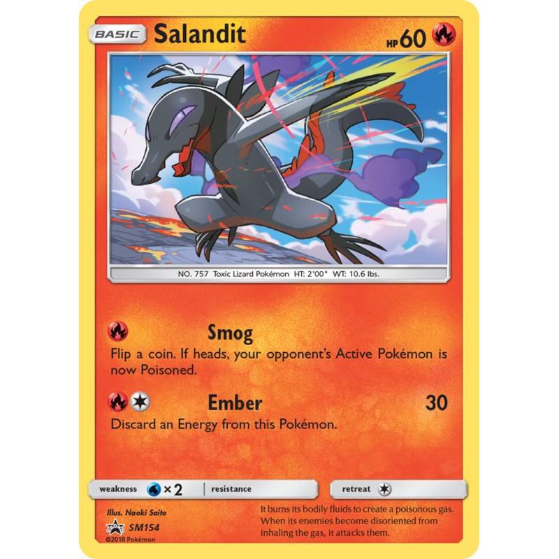 Salandit (SM154) [Sun & Moon: Black Star Promos]