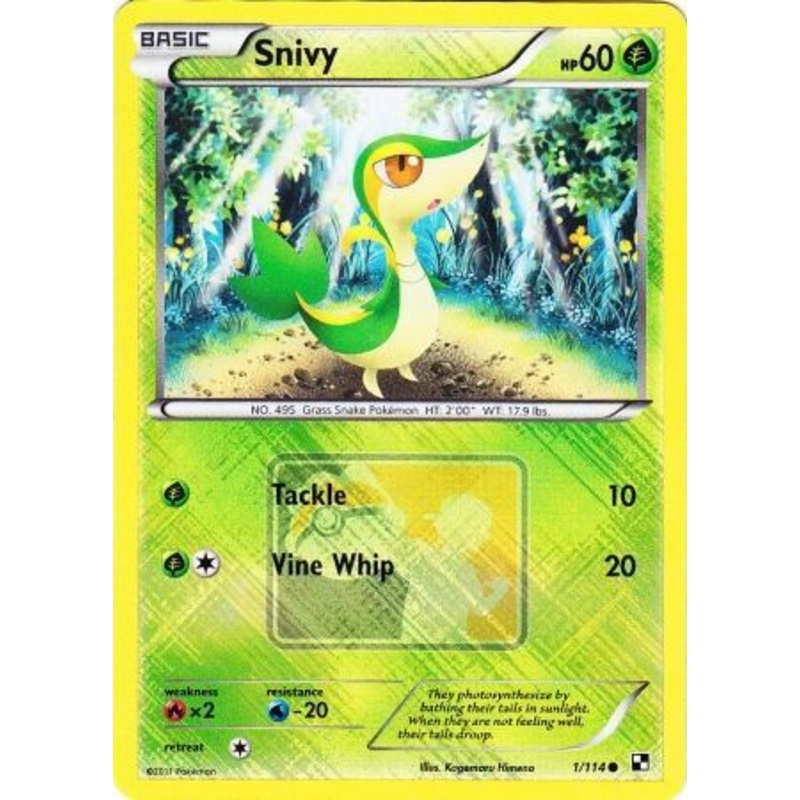 Snivy (1/114) (League Promo) [Black & White: Base Set]
