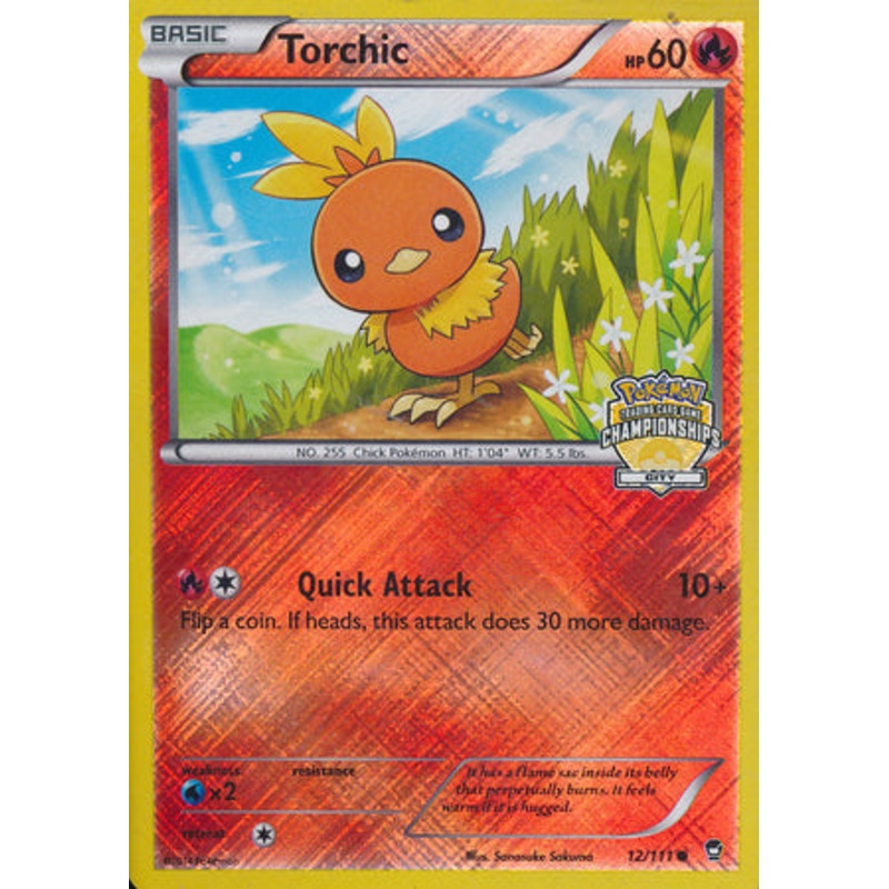 Torchic (12/111) (City Championship Promo) [XY: Furious Fists]