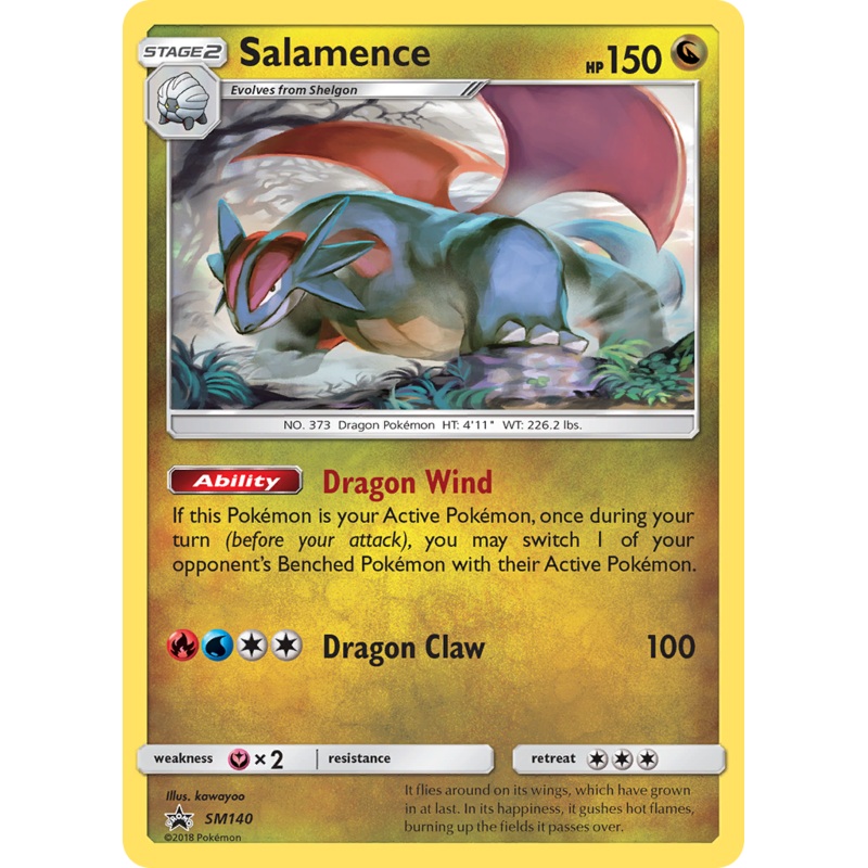 Salamence (SM140) [Sun & Moon: Black Star Promos]