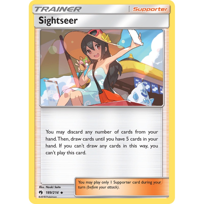 Sightseer (189/214) [Sun & Moon: Lost Thunder]