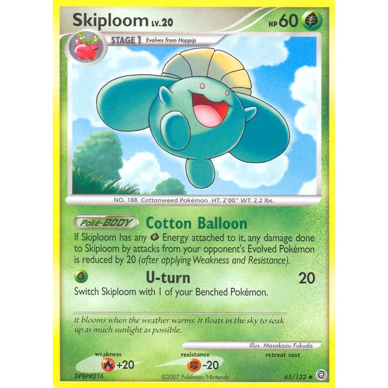 Skiploom (65/132) [Diamond & Pearl: Secret Wonders]
