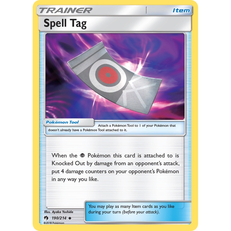 Spell Tag (190/214) [Sun & Moon: Lost Thunder]