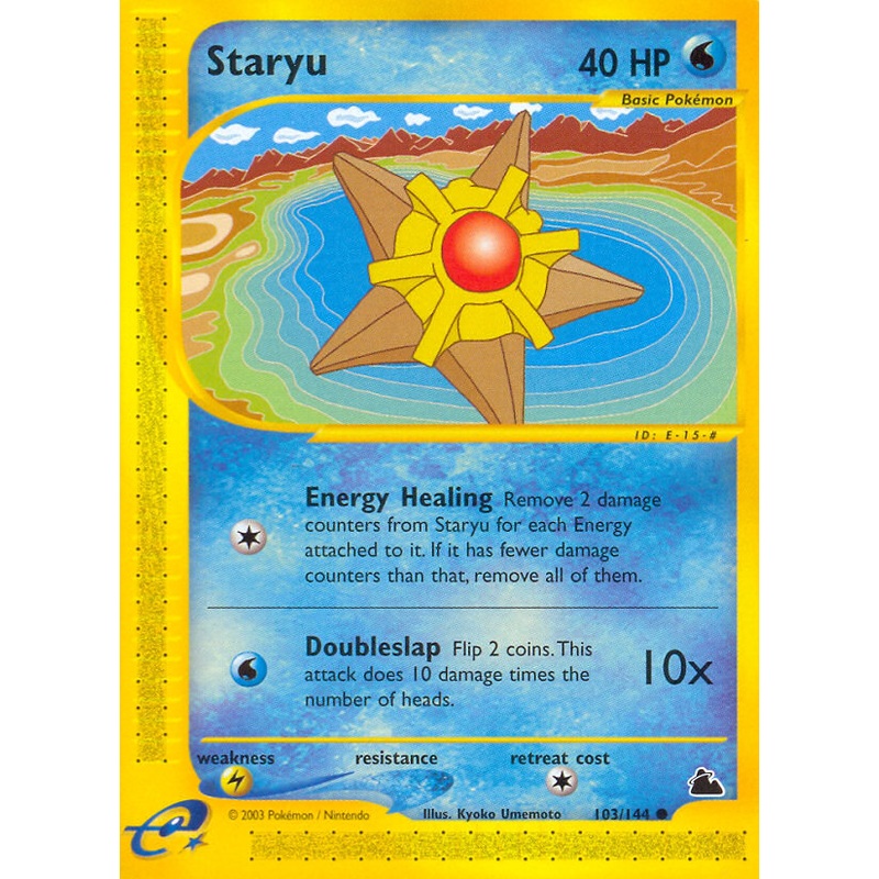 Staryu (103/144) [Skyridge]
