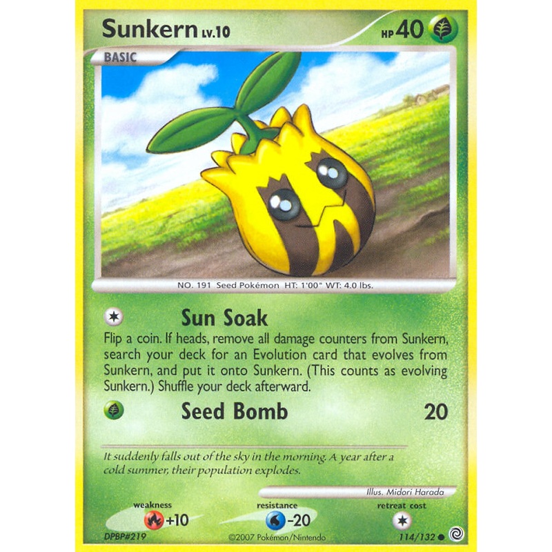 Sunkern (114/132) [Diamond & Pearl: Secret Wonders]