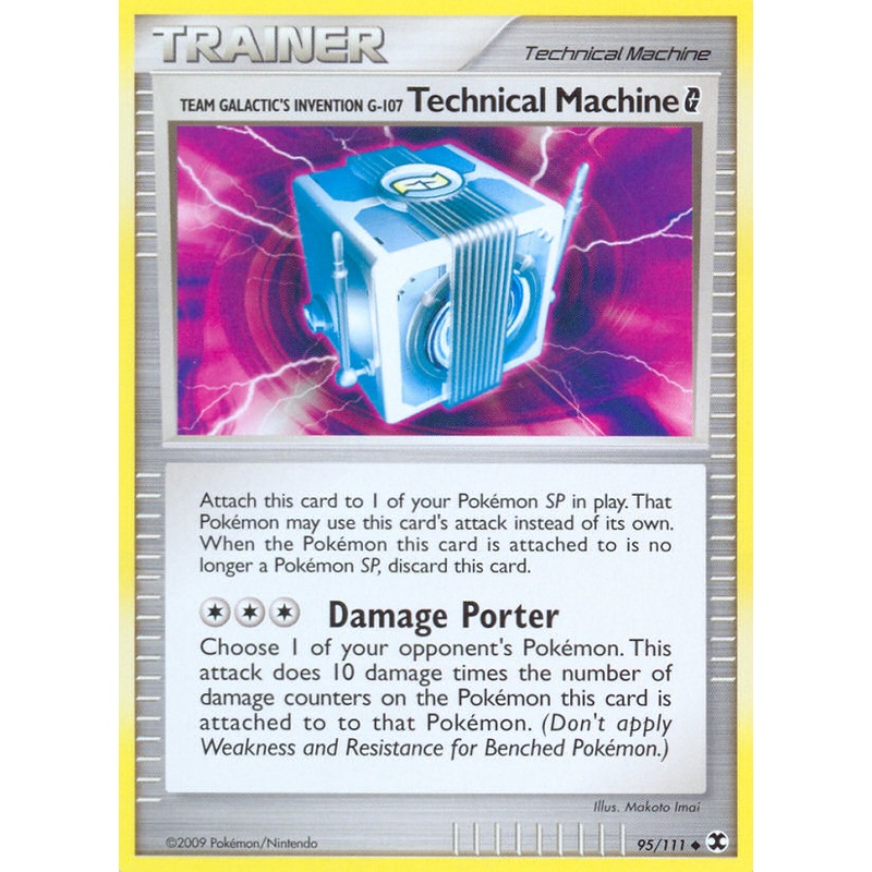 Team Galactic's Invention G-107 Technical Machine (95/111) [Platinum: Rising Rivals]