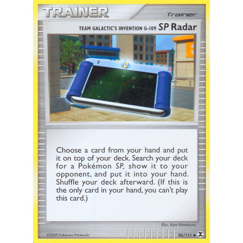 Team Galactic's Invention G-109 SP Radar (96/111) [Platinum: Rising Rivals]