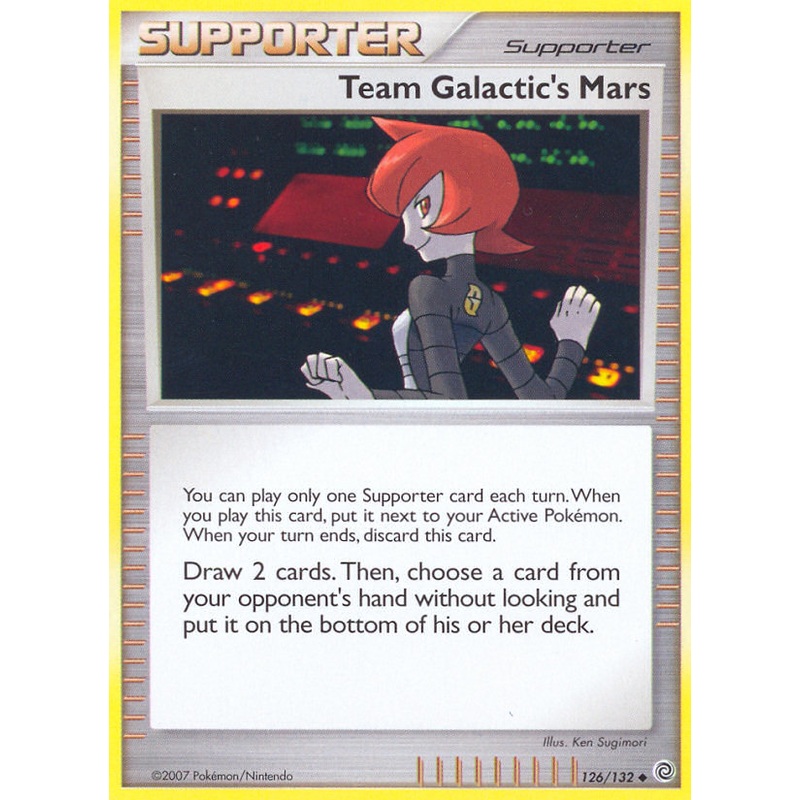 Team Galactic's Mars (126/132) [Diamond & Pearl: Secret Wonders]