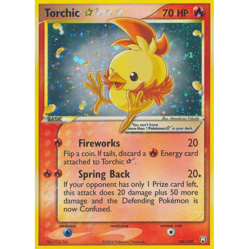 Torchic Star (108/109) [EX: Team Rocket Returns]