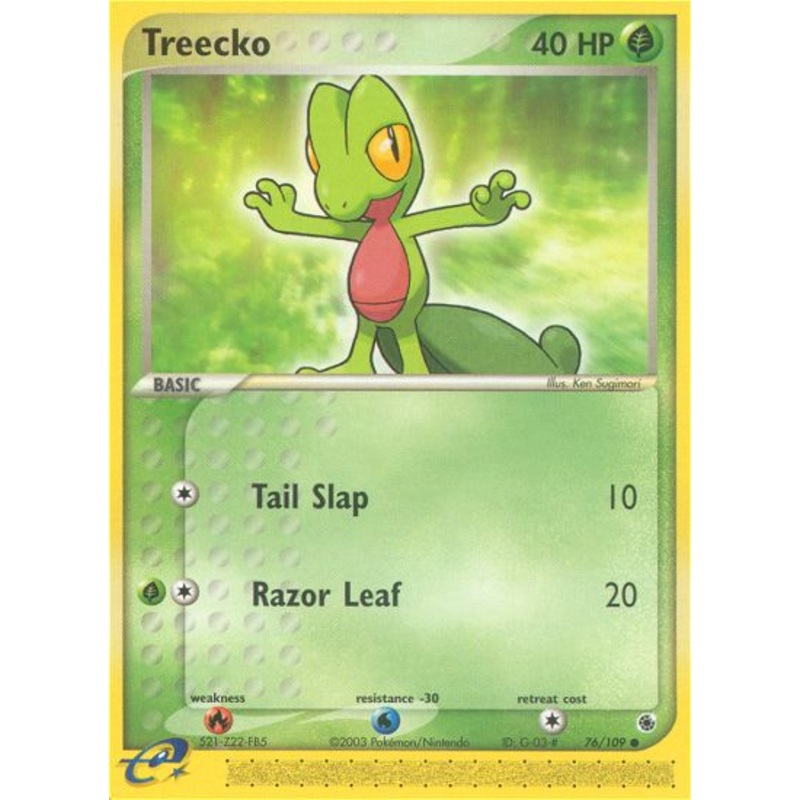 Treecko (76/109) [EX: Ruby & Sapphire]