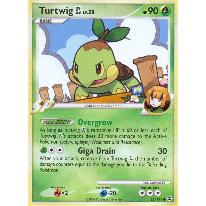 Turtwig GL (85/111) [Platinum: Rising Rivals]