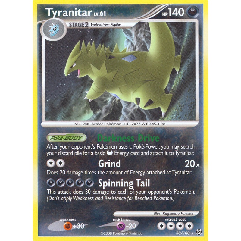 Tyranitar (30/100) [Diamond & Pearl: Stormfront]