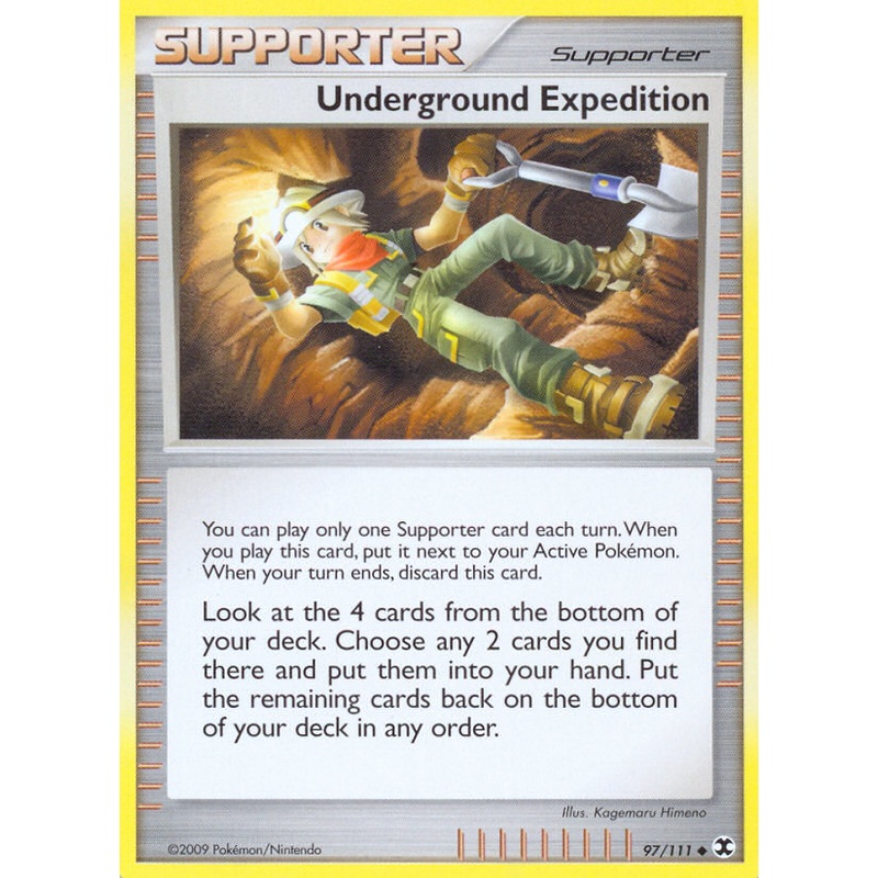 Underground Expedition (97/111) [Platinum: Rising Rivals]
